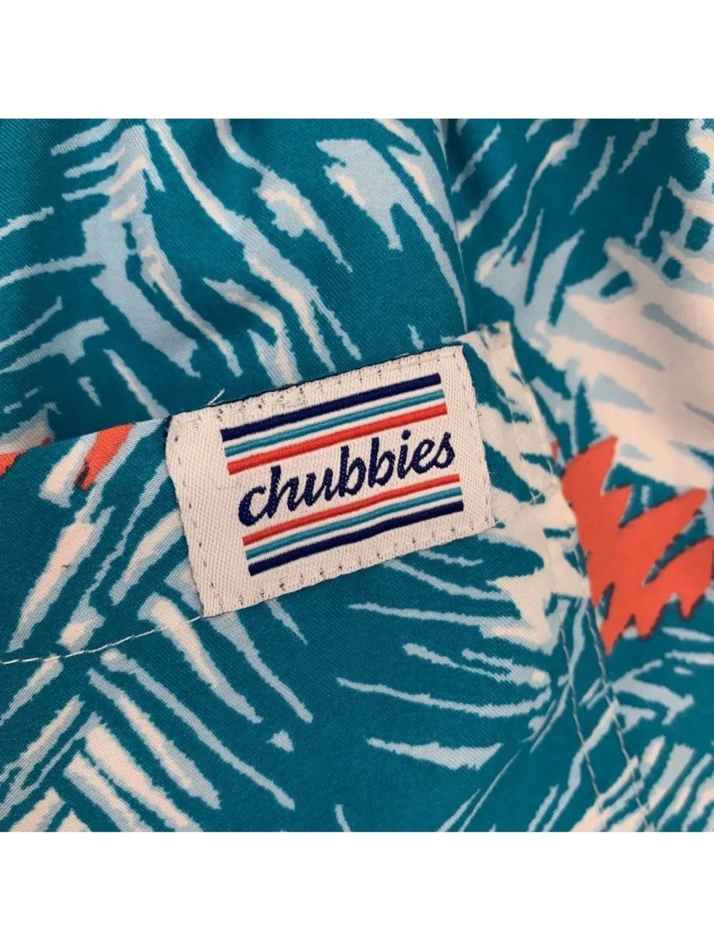 Chubbies mens medium shorts board swim trunks bathing suit surf geometric aloha
